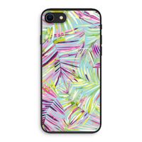 Tropical Palms Blue: iPhone SE 2020 Biologisch afbreekbaar hoesje