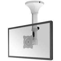 Neomounts FPMA-C025SILVER TV-plafondbeugel 25,4 cm (10) - 76,2 cm (30) Kantelbaar, Zwenkbaar, Roteerbaar, In hoogte verstelbaar