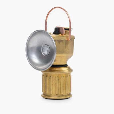 Barebones Miners Lantern Lamp Brass