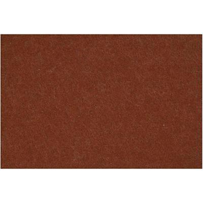 Creativ Company Hobbyvilt, vel 42x60 cm, dikte 3 mm, bruin, 1 vel