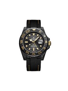 DiW (Designa Individual Watches) montre DiW GMT-Master II Golden Speedster 40 mm pre-owned - Noir