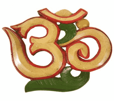 OHM Symbool Hout (Geel-Groen)