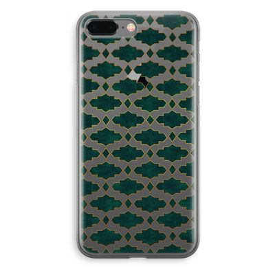 Moroccan tiles: iPhone 8 Plus Transparant Hoesje