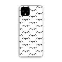 Wimpers: Pixel 4 Transparant Hoesje