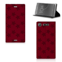 Sony Xperia XZ1 Hoesje met Magneet Sterren - thumbnail