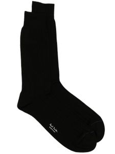 Paul Smith chaussettes à logo imprimé - Noir