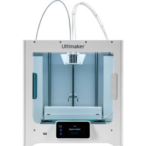 UltiMaker S3 3D-printer Verwarmd printbed, Dual nozzle-systeem (Dual Extruder)