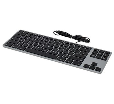 Matias Bedraad Toetsenbord US QWERTY zonder Numpad voor MacBook space grey