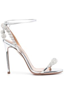 Aquazzura sandales Disco Dancer 105 mm - Gris