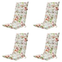 Tuinkussen Hoge Rug Milly Natural (4 stuks) Madison - Madison