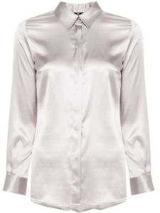 Elisabetta Franchi blouse à plis creux - Gris