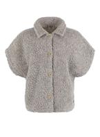 Moscow 89-11-pelle Gilets 131-1 Light Grey Melange Solid Moscow 89-11-pelle Gilets 131-1 Light Grey Melange Solid
