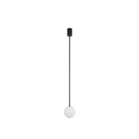 Lyora Glazen plafondlampKier M zwart - 96cm - 10307