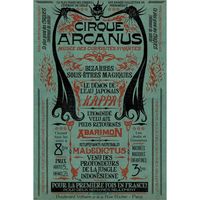Poster Fantastic Beasts the Crimes of Grindelwald Le Cirque Arcanus 61x91,5cm - thumbnail