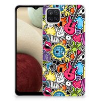 Samsung Galaxy A12 Silicone Back Cover Punk Rock