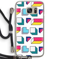 8-bit N°7: Samsung Galaxy S7 Transparant Hoesje met koord
