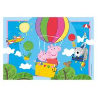 Ravensburger - de avonturen van peppa pig legpuzzel 12 stuks