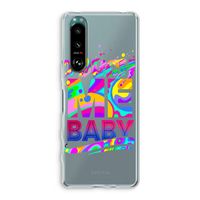 Touch Me: Sony Xperia 5 III Transparant Hoesje