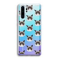 It's a Purrr Case: Huawei P30 Pro Transparant Hoesje