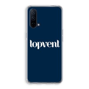Topvent Navy: OnePlus Nord CE 5G Transparant Hoesje