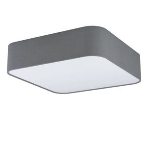 EGLO Pasteri Square Plafondlamp - E27 - 57,5 cm - Grijs