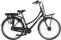 AMIGO E Lagos T2 28 Inch 50 cm Dames 3V V Brakes Matzwart AMIGO E Lagos T2 28 Inch 50 cm Dames 3V V Brakes Matzwart