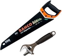 Bahco handzaag 22t & moersleutel 8" - 2600-9031