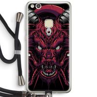 Hell Hound and Serpents: Huawei Ascend P10 Lite Transparant Hoesje met koord
