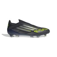 adidas F50 Elite Veterloze Gras Voetbalschoenen (FG) Zwart Zilver Neongeel adidas F50 Elite Veterloze Gras Voetbalschoenen (FG) Zwart Zilver Neongeel