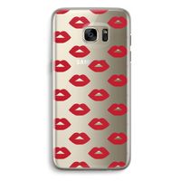 Lips: Samsung Galaxy S7 Edge Transparant Hoesje