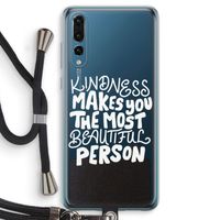 The prettiest: Huawei P20 Pro Transparant Hoesje met koord