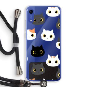 Katten: Honor Play 8A Transparant Hoesje met koord