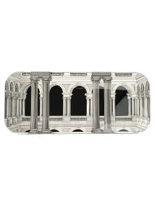 Fornasetti plateau imprimé Brera - Noir