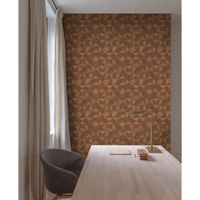 Noordwand behang topchic graphic shapes facet metallic oranje Noordwand behang topchic graphic shapes facet metallic oranje