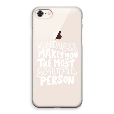 The prettiest: iPhone 8 Transparant Hoesje