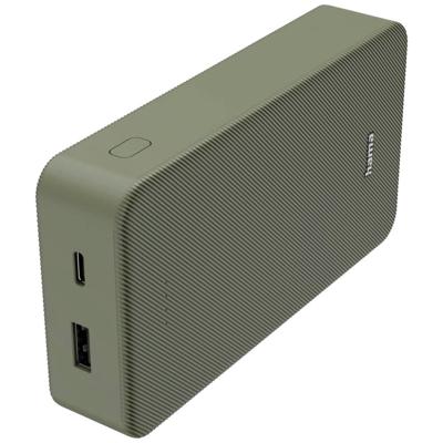 Hama Batterie Powerbank 20000 mAh Fast Charge LiPo Groen