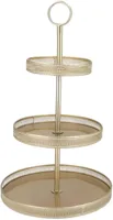 Daan Kromhout Design etagere metaal majestic 37x65cm champagne