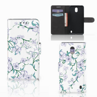 Nokia 2 Uniek Hoesje Blossom White - thumbnail