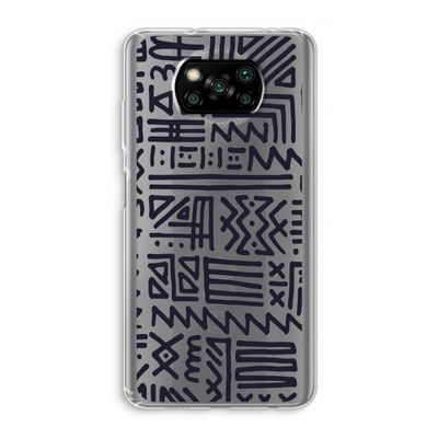 Marrakech print: Xiaomi Poco X3 Pro Transparant Hoesje
