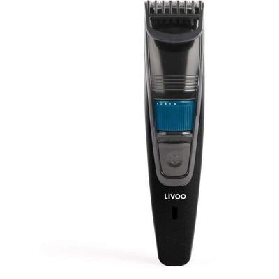 Oplaadbare baardtrimmer - LIVOO - DOS186 - 5 W - 90 min - Tot 10 mm - 20 lengtes - Zwart / Blauw