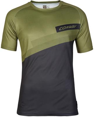 CONWAY T-shirt ride tee ss l moss/black
