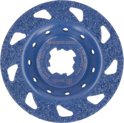 Bosch Accessoires EXPERT Multi Material carbide Slijpkop medium | plat | X-LOCK | 115 mm | 22,23 mm - 2608901685