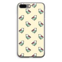 Vogeltjes: iPhone 8 Plus Transparant Hoesje
