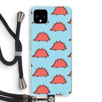 Dinosawrr: Pixel 4 XL Transparant Hoesje met koord Dinosawrr: Pixel 4 XL Transparant Hoesje met koord