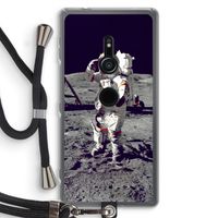 Spaceman: Sony Xperia XZ2 Transparant Hoesje met koord