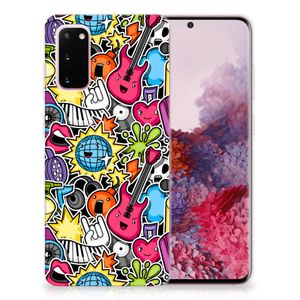 Samsung Galaxy S20 Silicone Back Cover Punk Rock