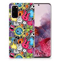 Samsung Galaxy S20 Silicone Back Cover Punk Rock