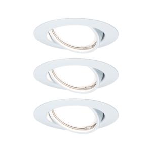 Paulmann 93422 Base Inbouwlamp Set van 3 stuks LED GU10 15 W Wit