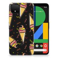 Google Pixel 4 XL | Siliconen Case | Icecream