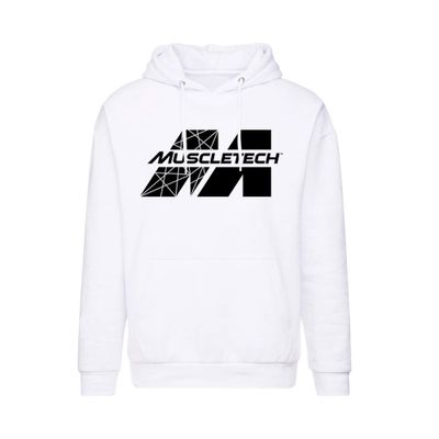 Muscletech Hoodie Maat XL Wit